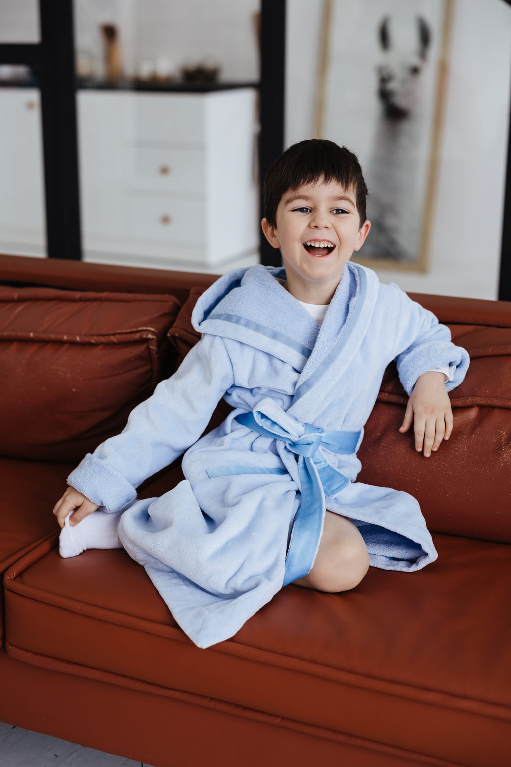 Bathrobe Classic Morning Sky