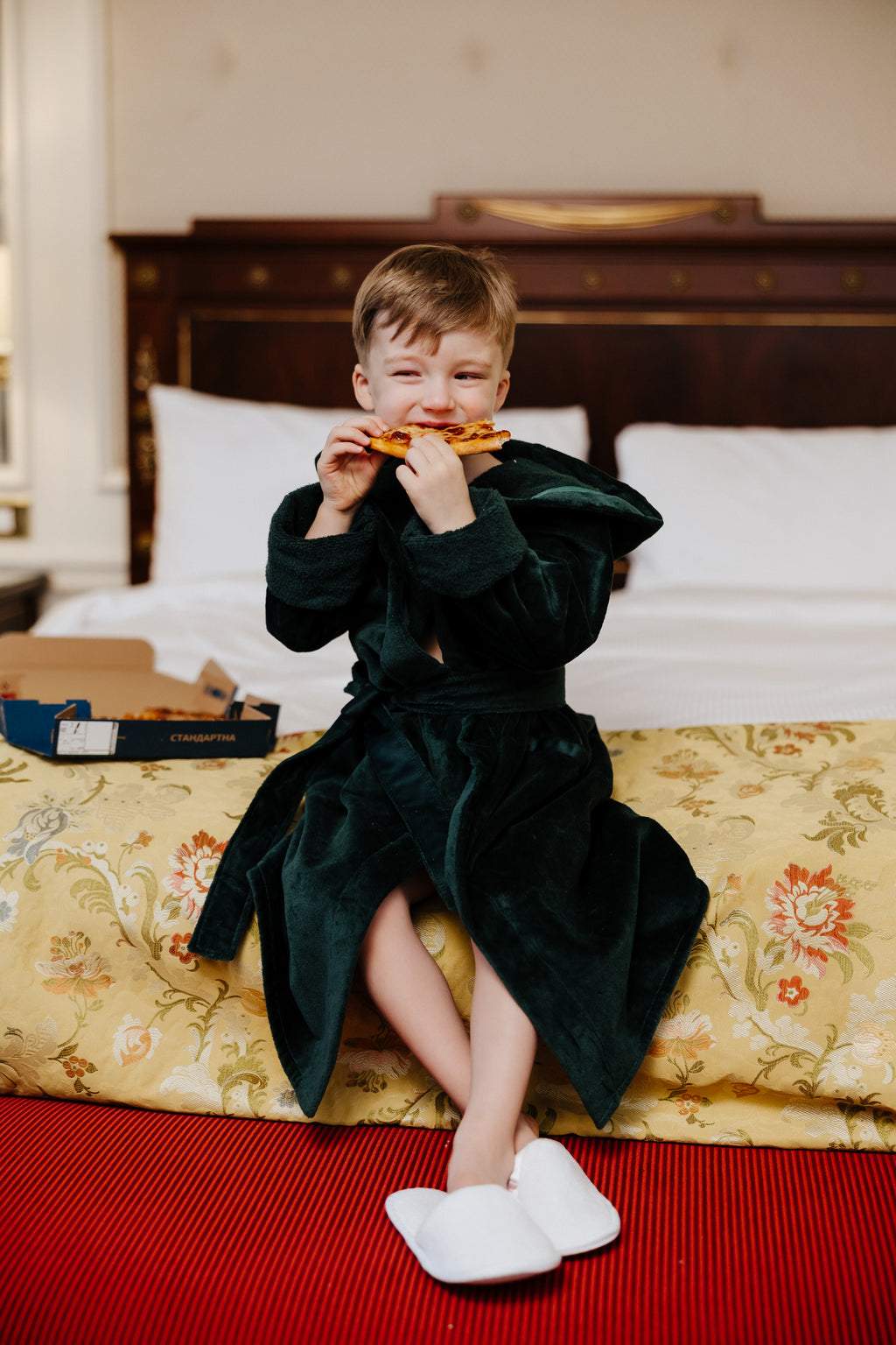 Bathrobe Classic Emerald Velvet