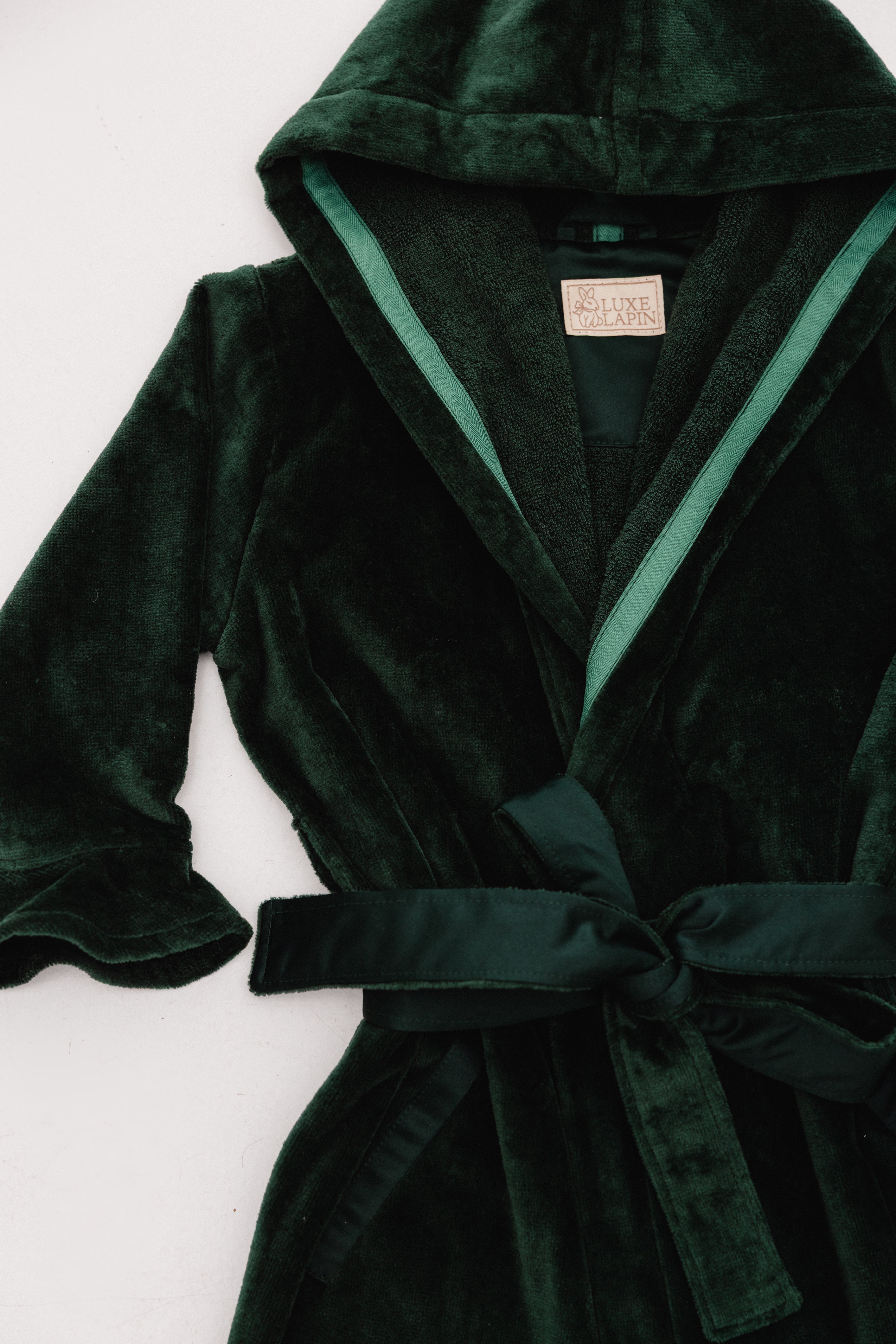 Bathrobe Classic Emerald Velvet