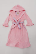 Bathrobe with frills Powdery Tenderness