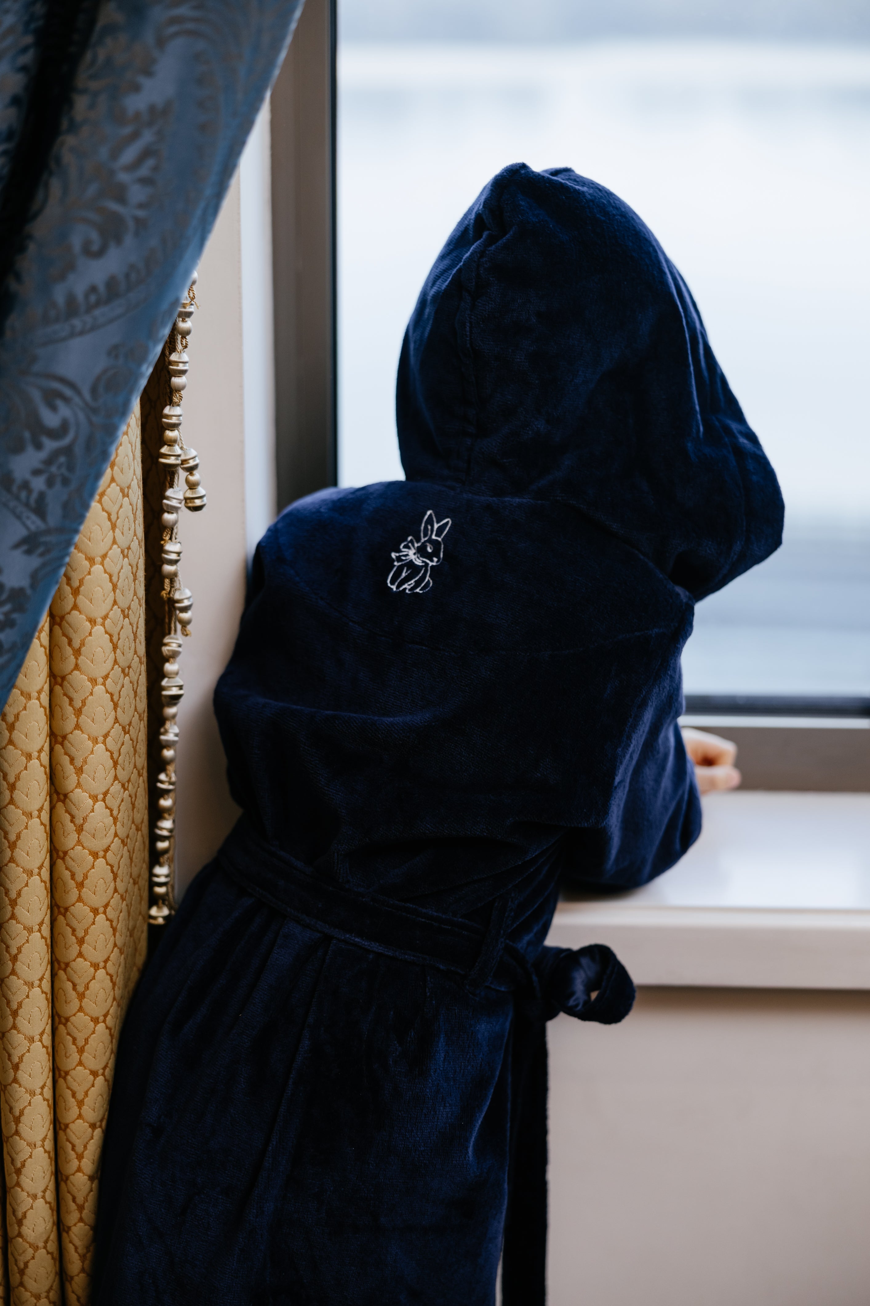 Bathrobe Classic Blue Lord